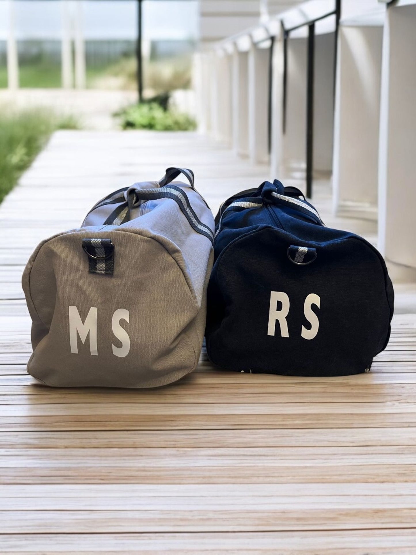 Navy Duffel Bag