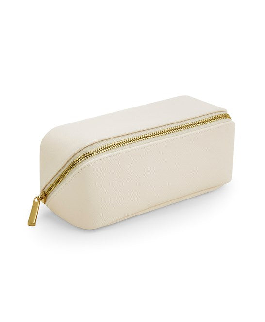 Fold out Make up bag - Oyster Small