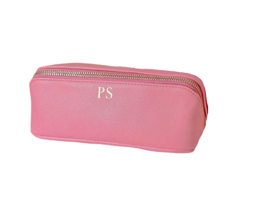 Fold out Make up bag - Pink Small