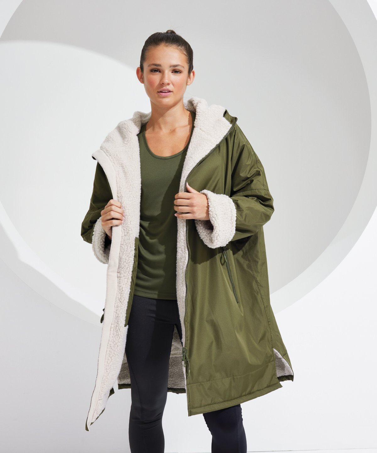 Walnut Tree LONG Waterproof coat - Unisex